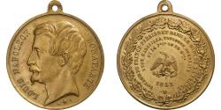 World Coins - France, Token, Voyage de louis-Napoléon Bonaparte dans le Midi, 1852, Brass