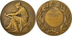 World Coins - France, Medal, Fédération des Syndicats Patronaux de Normandie, Chabaud