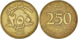 World Coins - Coin, Lebanon, 250 Livres, 1996
