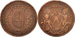 World Coins - France, Token, Royal, Ville de Dijon, Jean-Pierre Burteur, 1748,