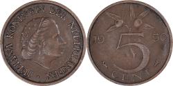 World Coins - Coin, Netherlands, 5 Cents, 1950