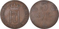 World Coins - Coin, Norway, Haakon VII, 5 Öre, 1921, Kongsberg, , Bronze, KM:368