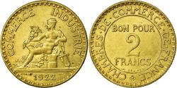 World Coins - Coin, France, Chambre de commerce, 2 Francs, 1922, Paris,