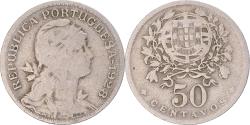 World Coins - Portugal, 50 Centavos, 1928