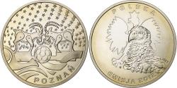 World Coins - Poland, Medal, Euro de Football, 2012, Silver Plated Copper, Poznan,
