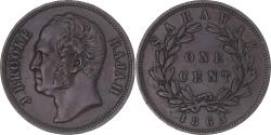 World Coins - Coin, Sarawak, James Brooke, Cent, 1863, Heaton, , Copper, KM:3