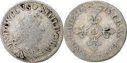 World Coins - France, Louis XIV, 4 Sols des Traitants, 1675, Vimy, Silver,