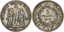 World Coins - France, Hercule, 5 Francs, 1875, Paris, , Silver, KM:820.1