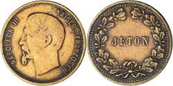 World Coins - France, Medal, Jeton de jeu, Napoléon III, Kaiser d. Franzosen, History