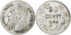 World Coins - Belgium, 50 Centimes, 1909, , Silver, KM:61.1