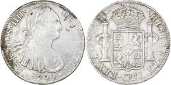 World Coins - Mexico, Charles IV, 8 Reales, 1799, Mexico City, Silver, , KM:109