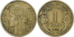 World Coins - France, Morlon, Franc, 1935, Paris, , Copper-Aluminum, KM:885
