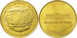 World Coins - France, Token, Touristic token, Les Eyzies - Font de Gaume n°1, 1998, MDP