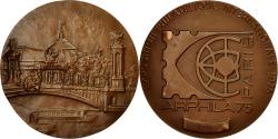 World Coins - France, Medal, Exposition Philatélique Internationale , Arphila 75, 1975