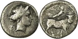 Ancient Coins - Coin, Campania, Neapolis, Didrachm, Naples, , Silver
