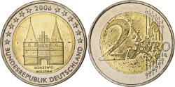 World Coins - Germany, 2 Euro, Schleswig-Holstein, 2006, Stuttgart, Bi-Metallic,