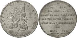 World Coins - France, Medal, Clovis, History, , Tin