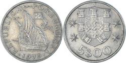 World Coins - Coin, Portugal, 5 Escudos, 1979