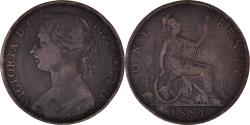 World Coins - Coin, Great Britain, Penny, 1884
