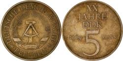 World Coins - Coin, GERMAN-DEMOCRATIC REPUBLIC, 5 Mark, 1969, , Nickel-Bronze