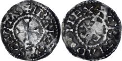 World Coins - France, Charles le Chauve, Denier, 822-840, Bayeux, Billon,