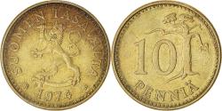 World Coins - Coin, Finland, 10 Pennia, 1974