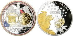 World Coins - France, Medal, Adieu au Franc, 500 Francs Arc de Triomphe de l'Etoile