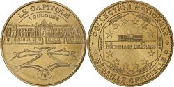 World Coins - France, Tourist token, Le Capitole de Toulouse, 2006, MDP, Nordic gold,