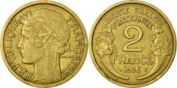 World Coins - Coin, France, Morlon, 2 Francs, 1935, Paris, , Aluminum-Bronze, KM:886