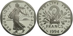 World Coins - Coin, France, Semeuse, 2 Francs, 1994, Paris, , Nickel, KM:942.2
