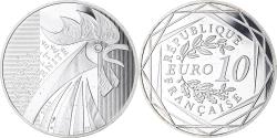 World Coins - France, 10 Euro, Coq, 2014, Paris, BE, , Silver, Gadoury:EU657