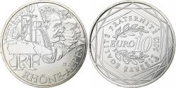 World Coins - France, 10 Euro, Euros des régions, Rhône-Alpes, 2012, Silver,
