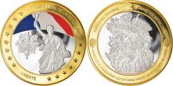 World Coins - France, Medal, Les Piliers de la république, Liberté, Politics,