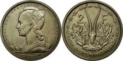 World Coins - Coin, French West Africa, 2 Francs, 1948, , Copper-nickel, Lecompte:9