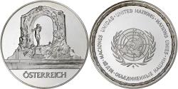 World Coins - France, Medal, Nations Unies, Autriche, Silver,