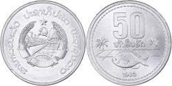 World Coins - Lao, 50 Att, 1980, Aluminum, , KM:24