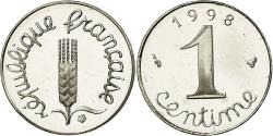 World Coins - Coin, France, Épi, Centime, 1998, Paris, Proof, , Stainless Steel