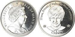 World Coins - Coin, Isle of Man, Crown, 2002, Pobjoy Mint, Lady Diana - Princesse de Galles