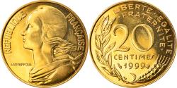 World Coins - Coin, France, Marianne, 20 Centimes, 1999, Paris, , Aluminum-Bronze