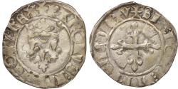 World Coins - Coin, France, Charles VI, Florette, Troyes, , Billon, Duplessy:405B