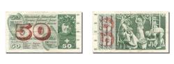 World Coins - Banknote, Switzerland, 50 Franken, 1965, 1965-01-21, AU(55-58)