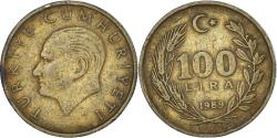 World Coins - Coin, Turkey, 100 Lira, 1989