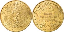 World Coins - France, Token, Touristic token, Paris - Notre Dame - Vierge à l'enfant, 2001