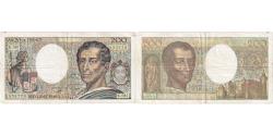 World Coins - France, 200 Francs, Montesquieu, 1990, K.081, VF(20-25), Fayette:70.10a, KM:155d
