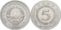 World Coins - Yugoslavia, 5 Dinars, 1972, Belgrade, Nickel, , KM:58