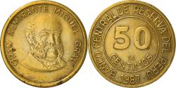 World Coins - Coin, Peru, 50 Centimos, 1987, Lima, , Brass, KM:295
