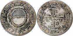 World Coins - SWISS CANTONS, FREIBURG, 7 Kreuzer, 1797, Billon,