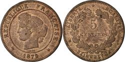 World Coins - Coin, France, Cérès, 5 Centimes, 1879, Paris, , Bronze, KM:821.1