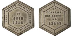 World Coins - France, Medal, 2ème Cortège des Fastes de Lille, Invalides de Travail, 1858