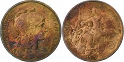 World Coins - France, 5 Centimes, Daniel-Dupuis, 1913, Paris, Bronze, , Gadoury:165